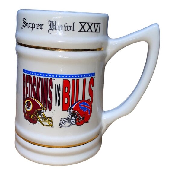 Super Bowl XXVI Commemorative Ceramic Mug - Picture 3 of 6